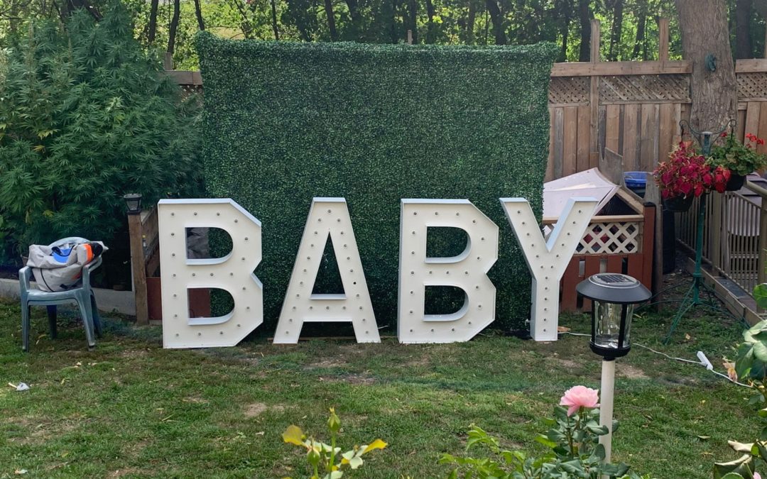 Marquee Letters in Hamilton