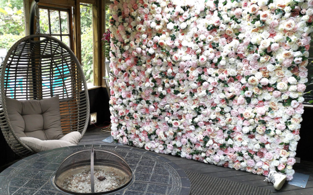 Ajax Flower Wall Rental