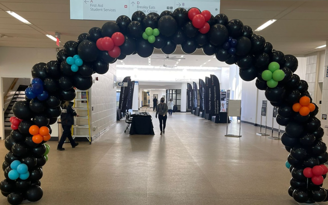 Mississauga Balloon Garland Makes for A Showstopping Backdrop