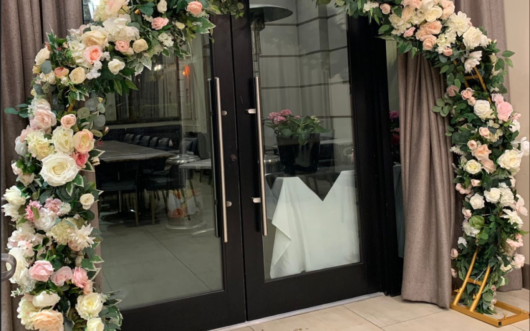 New Wedding Trend: North York Flower Arches