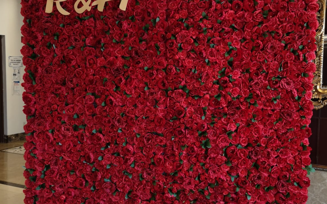 Flower Wall Rental in Toronto