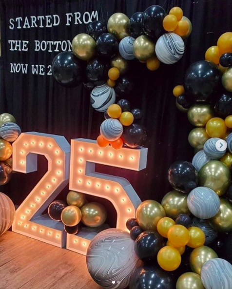 Brampton Marquee Numbers Rentals